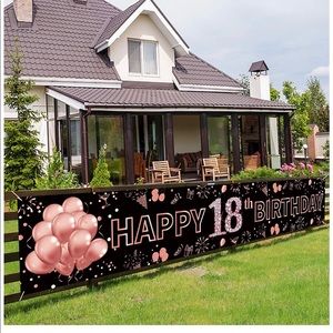 18th Birthday Banners & Backdrop